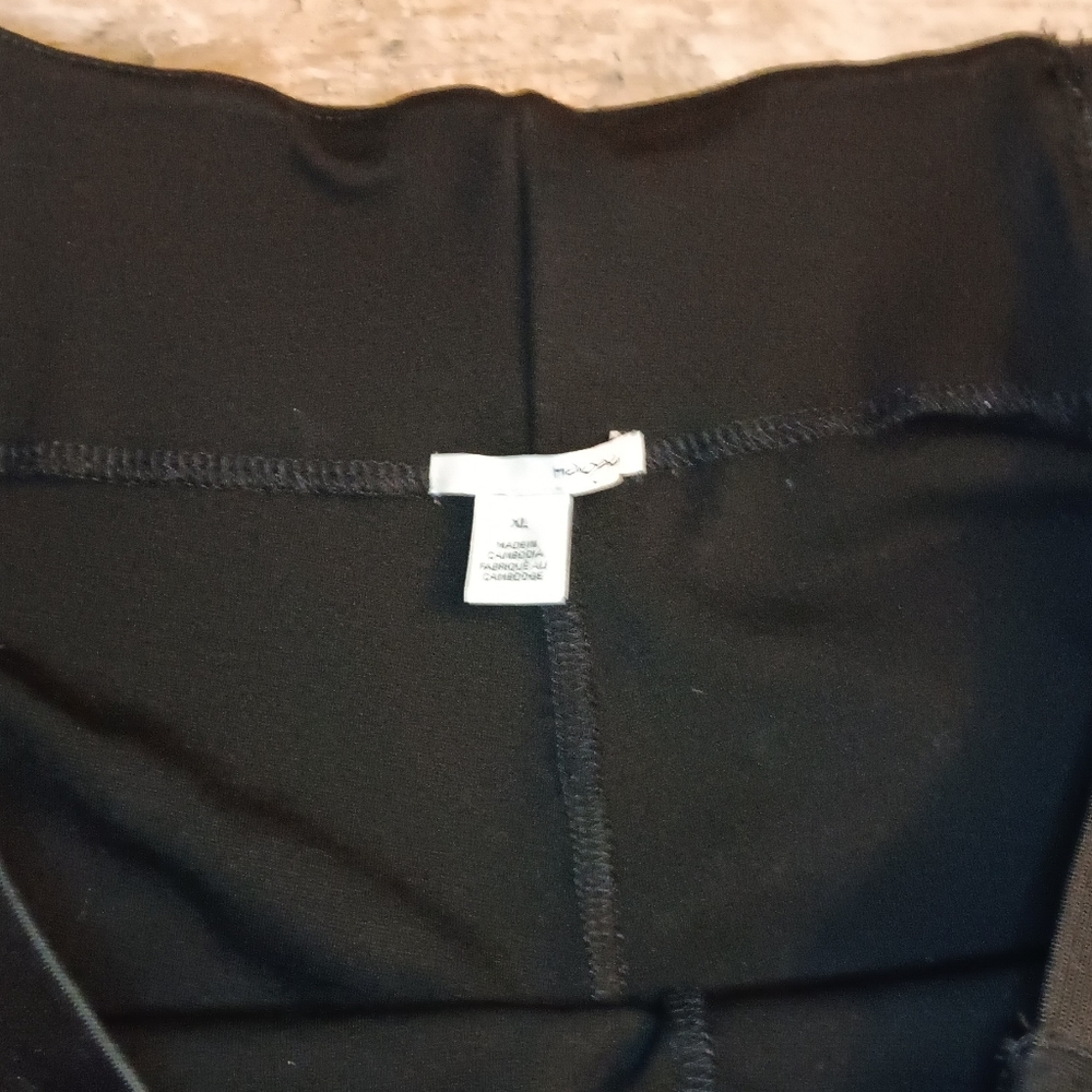 HALOGEN High-Waist Ponte Ankle Stretch Seamed Leggings - Picture 2 of 7